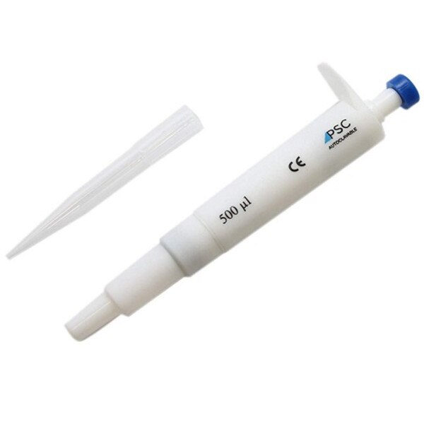 PSC Polypropylene Fixed Volume Micropipette with Batch Calibration